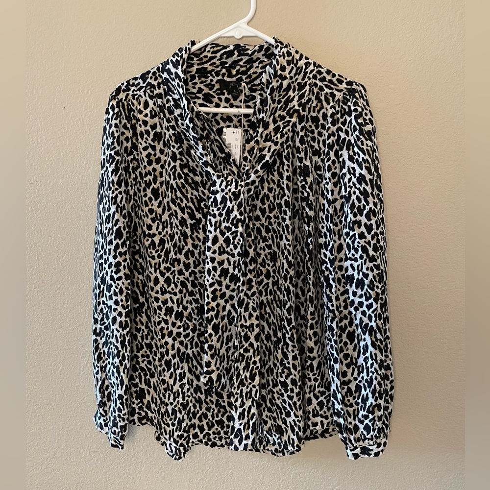 NWT J Crew Better Silk Blouse